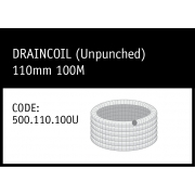 Marley DrainCoil (Unpunched) 110mm 100M - 500.110.100U